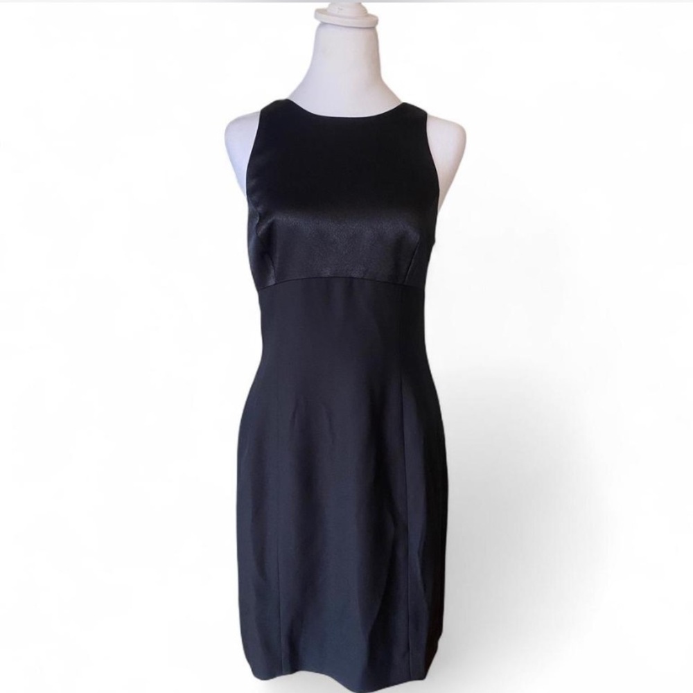 Papell Boutique Black Halter Dress
